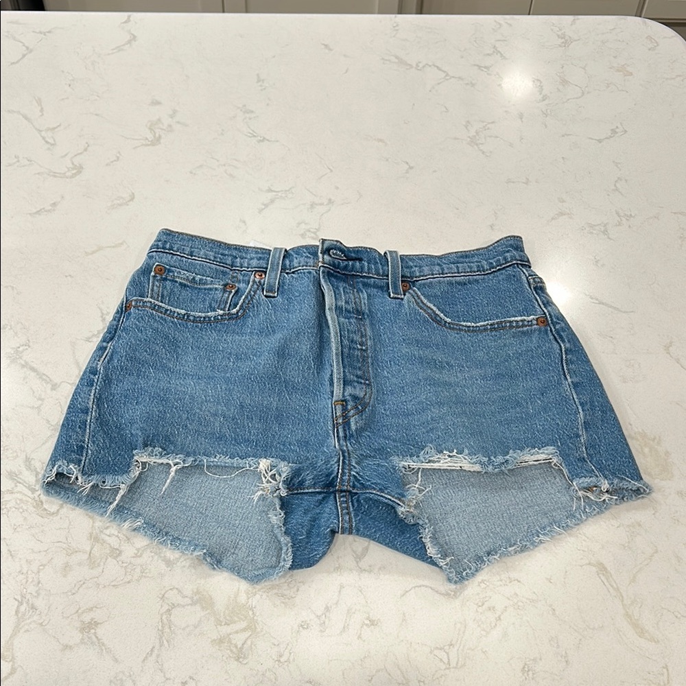 Levi's Jean Shorts Women's 501 High Rise